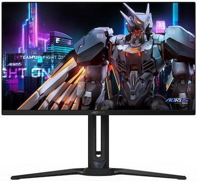 Gigabyte Aorus FO27Q2 QD-OLED HDR Gaming Monitor 27" QHD 2560x1440 240Hz με Χρόνο Απόκρισης 0.03ms GTG