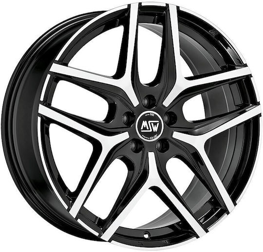 MSW Wheels Car Aluminium Wheel 20"x9" ET35 Black