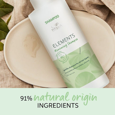 Wella Elements Renewing Gentle Σαμπουάν για Όλους τους Τύπους Μαλλιών 1000ml