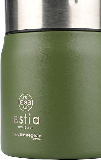 Estia Save The Aegean Δοχείο Φαγητού Inox Θερμός Forest Spirit 500ml