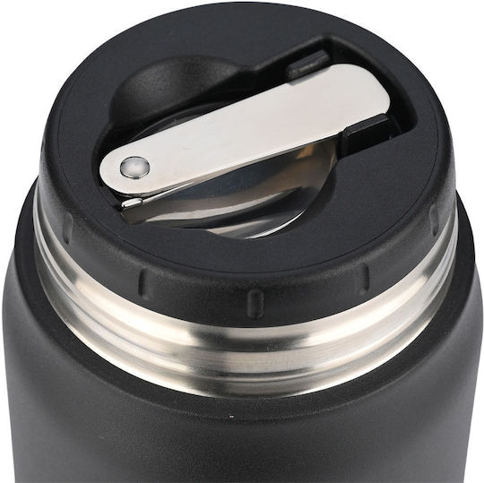 Estia Save The Aegean Cutie pentru Mâncare Termos Inox Midnight Black 500ml 1buc