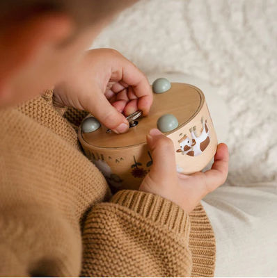 Little Dutch Baby Toy Little Farm made of Wood with Music