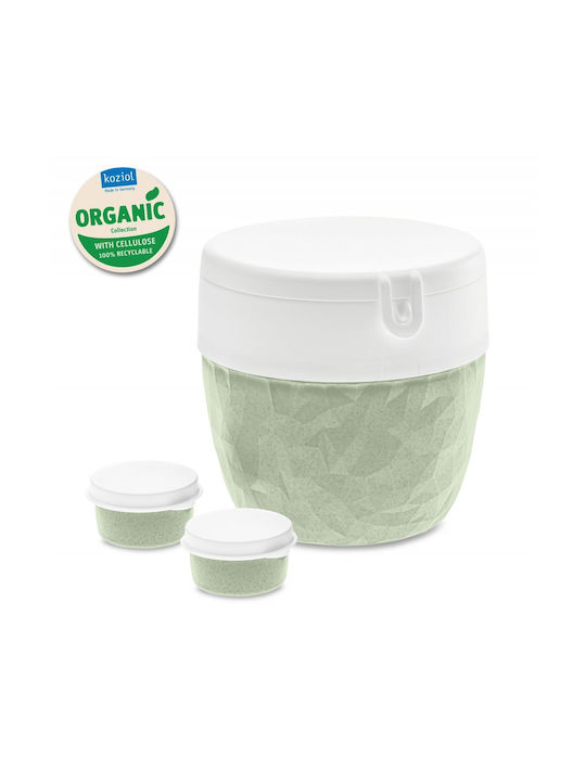 Koziol Cutie pentru Mâncare Plastic Nature Leaf 800ml 3buc