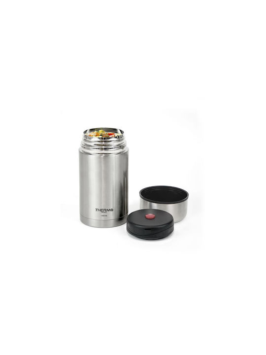 ThermoSport Cutie pentru Mâncare Termos Inox Argintiu 1000ml 1buc