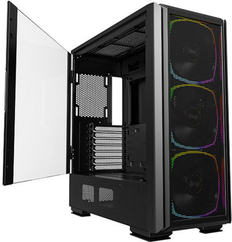 Montech Sky Two GX Gaming Midi Tower Computer Case with Side Window Black