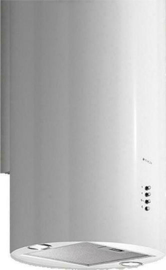 Elica Tube Pro Island WH/A/43 Απορροφητήρας Νησίδα 43cm Λευκός