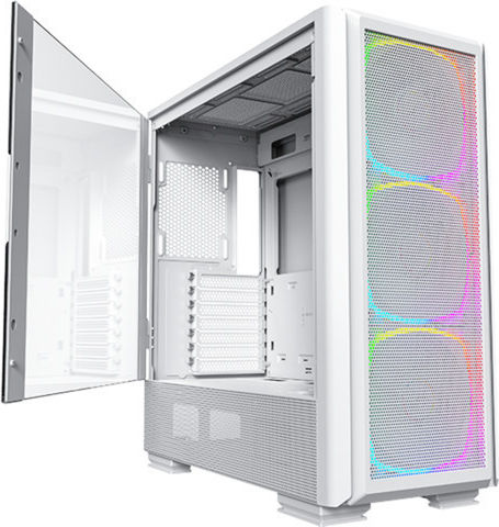 Montech Sky Two GX Gaming Midi Tower Computer Case with Side Window White