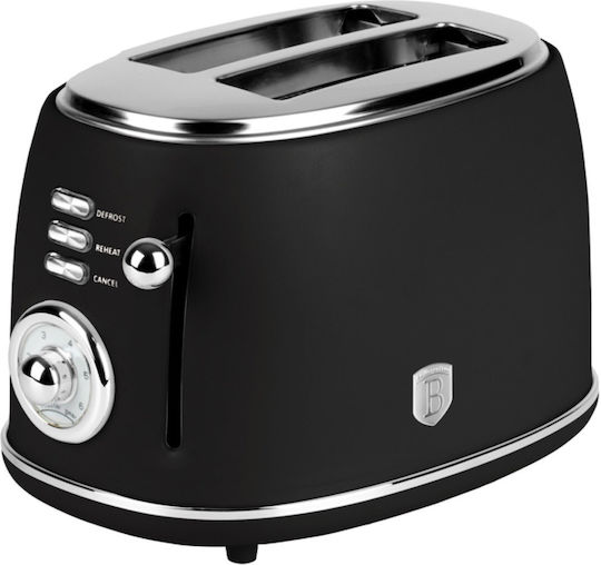 Berlinger Haus Φρυγανιέρα 2 Θέσεων 700W Μαύρη