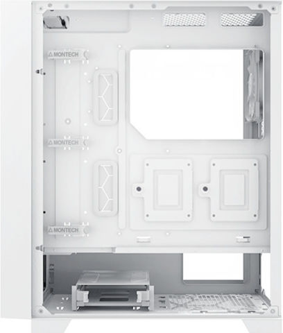 Montech Air 1000 Lite Gaming Midi Tower Κουτί Υπολογιστή με Πλαϊνό Παράθυρο Λευκό