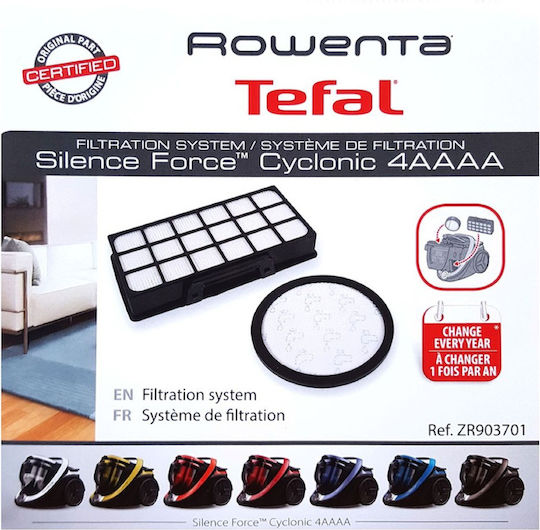 Φίλτρα Σκούπας Συμβατό Rowenta X-trem Power Cyclonic Σετ