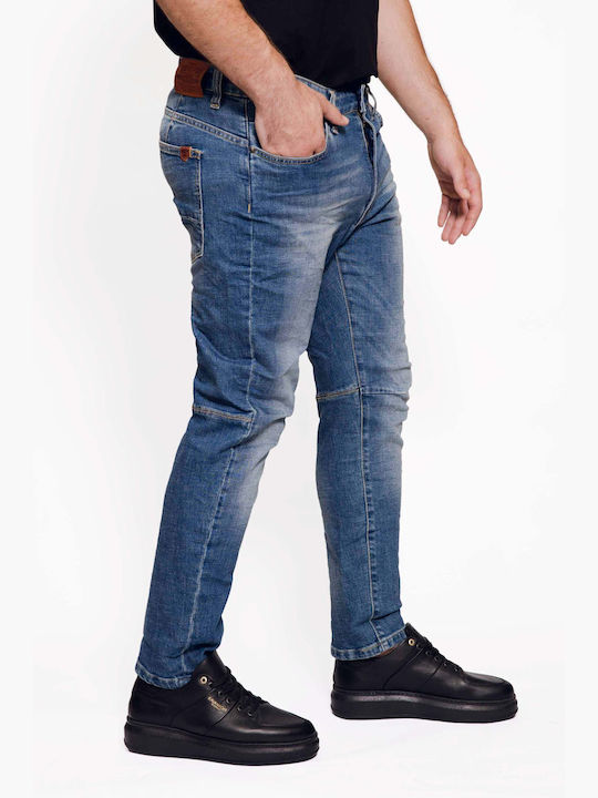 Devergo Herren Jeanshose Blau