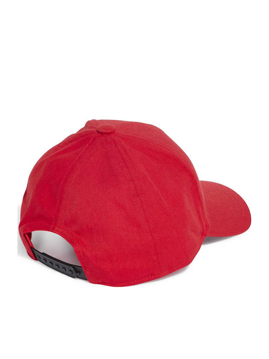 adidas Embroidered Logo Lightweight Jockey Κόκκινο IY5421 adidas Embroidered Logo Lightweight Jockey Κόκκινο IY5421