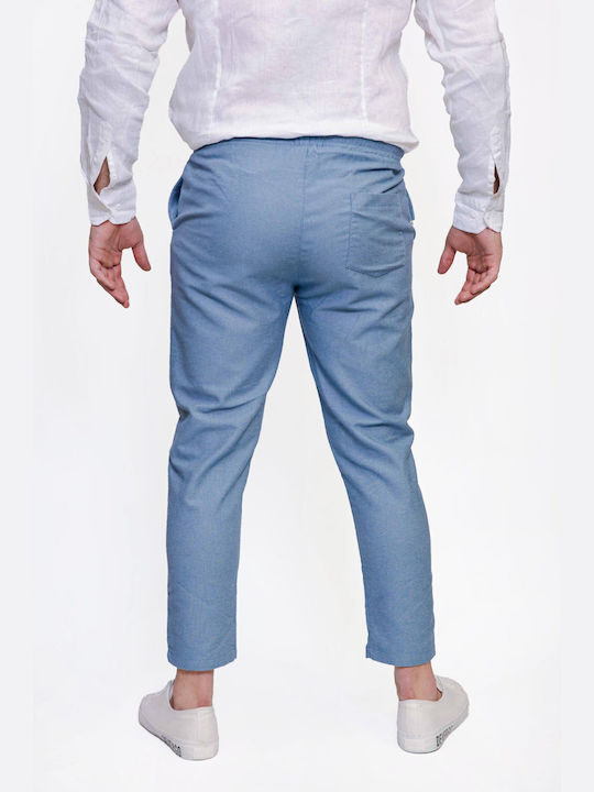 Devergo 1006 Men's Trousers Chino Light Blue