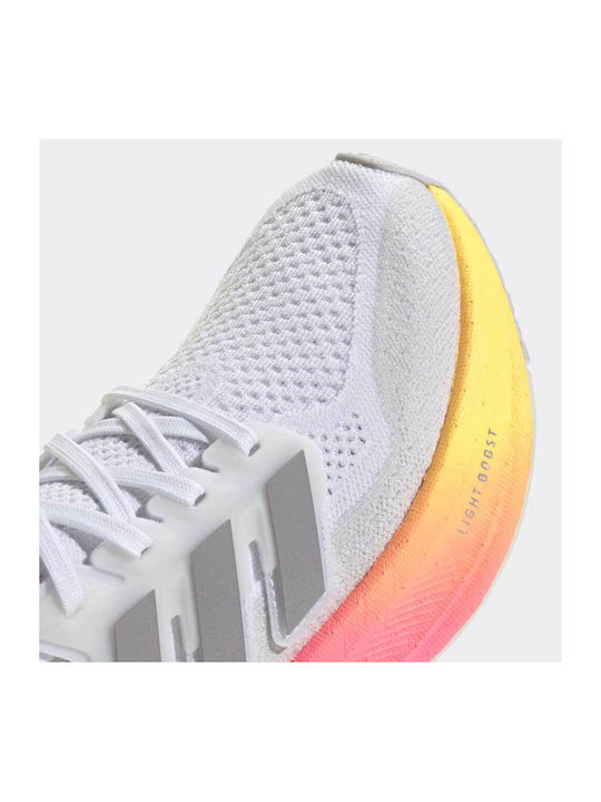 Ultraboost 5 Damen Sportschuhe Laufen Cloud White / Glory Grey / Lucid Pink