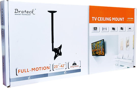Brateck LCD-504A LCD-504A TV Mount Ceiling up to 42" and 30kg Black