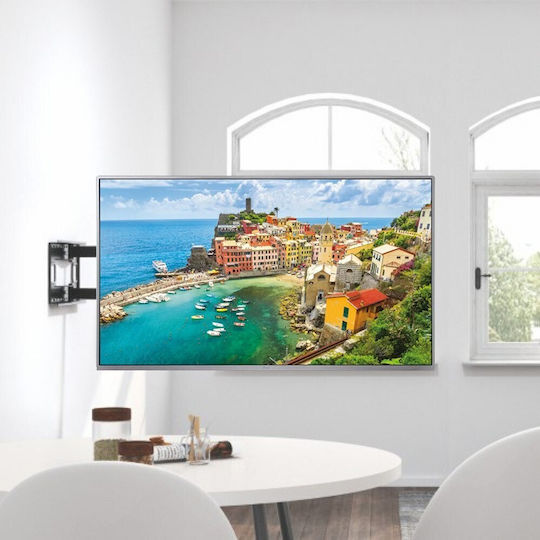 Techly ICA-PLB 490 Βάση Τηλεόρασης Τοίχου με Βραχίονα έως 80" και 50kg