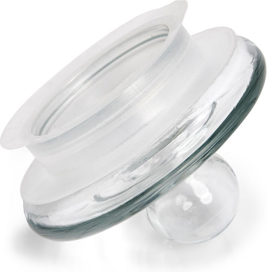 Zeller Zeller Allgemeine Verwendung Glasvase mit Deckel Transparent 2800ml 1 Stück