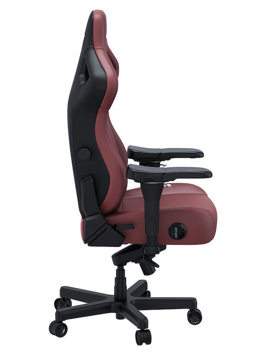 Anda Seat Kaiser 4 XL Καρέκλα Gaming Δερματίνης με Ρυθμιζόμενα Μπράτσα Maroon