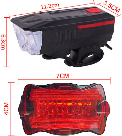 Fahrradlicht-Set Cd-151 36760