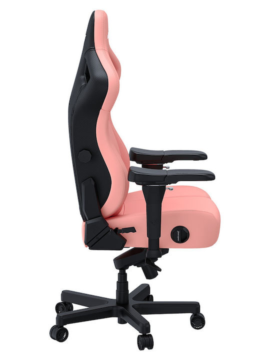 Anda Seat Kaiser 4 XL Καρέκλα Gaming Δερματίνης με Ρυθμιζόμενα Μπράτσα Creamy Pink
