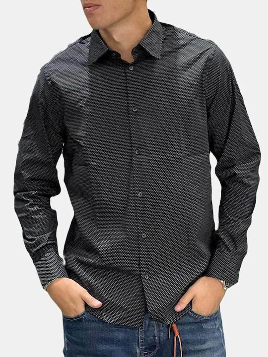 HAMAKI-HO MAN CAMICIA M/L - nero