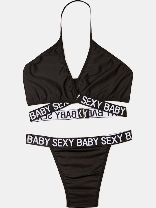 Set de lenjerie sport negru