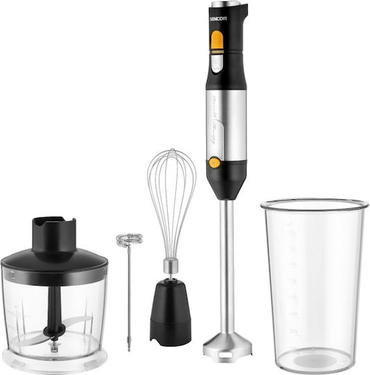 Sencor Hand Blender with Stainless Rod 1200W Black