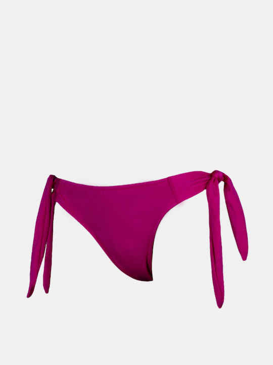 Rock Club Bikini Slip Magenta