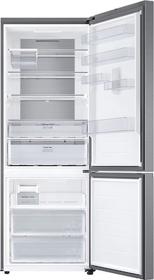 Samsung Ψυγειοκαταψύκτης NoFrost Υ203xΠ75.9xΒ71.1εκ. Inox