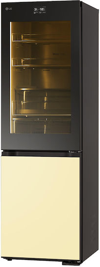 LG Kühl-Gefrierkombination 352Es Total NoFrost H187xB59.5xT68.4cm. Weiß GBG719MDNN