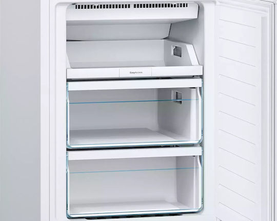 Bosch Combină frigorifică 282lt Total NoFrost Î176xL60xA66cm. Alb KGN33NWEB