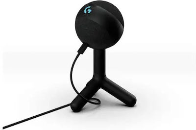 Logitech Kondensator (Kleinmembran) Mikrofon USB G Yeti Orb Schreibtisch Stimme 988-000551