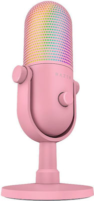 Razer Microphone USB Desktop Voice in Pink Color