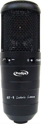 Prodipe Condenser (Large Diaphragm) XLR Microphone ST1 MK2 Lanen Shock Mounted/Clip On Mounting Voice