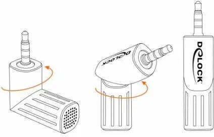 DeLock Condenser Uni Directional Microphone Кондензатор (Малка диафрагма) Микрофон Щипка за Вокали в Сребрист Цвят