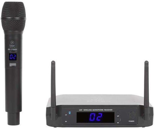 Bler Audio BR-170HH Set Drahtlos Δυναμικό Mikrofon Handgemacht für Studio