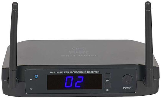 Bler Audio BR-170HH Set Drahtlos Δυναμικό Mikrofon Handgemacht für Studio