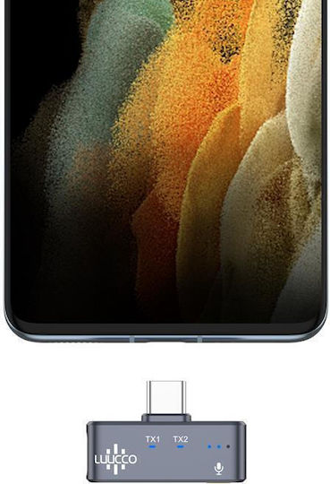 AirWave K2 Seturi Wireless Microfon Πέτου, Clip On pentru Vocale
