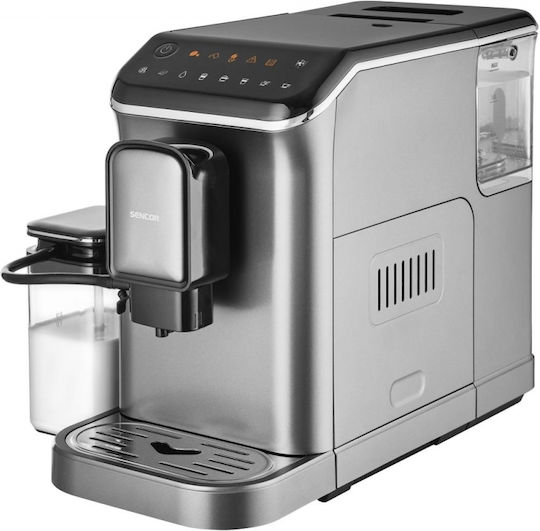 Sencor Automatic Espresso Machine 1470W Pressure 20bar with Grinder Black SES 8000BK