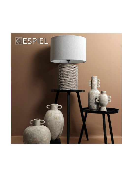 Espiel Decorative Vase Gray 13.2x13.2x36.5cm
