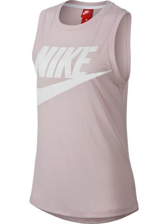 Nike Sportswear Essential Tank Femeie Sport Bluză Fără mâneci Roz