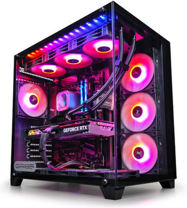 NOVA G:RIGS NOVA Max Gaming Desktop PC (Ryzen 7-5700X/32GB DDR4/1TB SSD/GeForce RTX 4060/Fără OS)