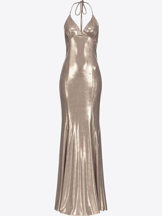 Maxi Evening Dress Bronze