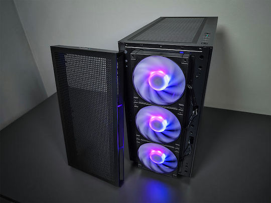 Sirius G:RIGS SIRIUS Max Gaming Desktop PC (Ryzen 7-5700X/32GB DDR4/1TB SSD/GeForce RTX 4060/Fără OS)