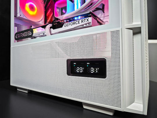 Sirius G:RIGS SIRIUS Max Gaming Desktop-PC (Ryzen 7-5700X/32GB DDR4/1TB SSD/GeForce RTX 4060/Kein Betriebssystem)