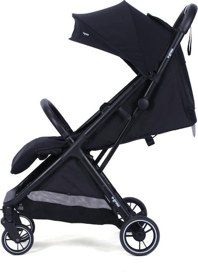 U-Grow Sport Baby Stroller Suitable from 6+ Months Black 6.8kg