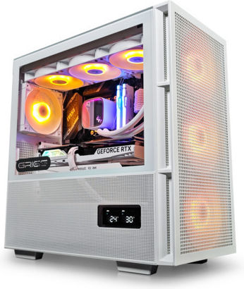 Sirius G:RIGS SIRIUS Ultra Гейминг Настолен компютър (Ryzen 7-7700X/32GB DDR4/2TB SSD/GeForce RTX 4070/Без операционна система)