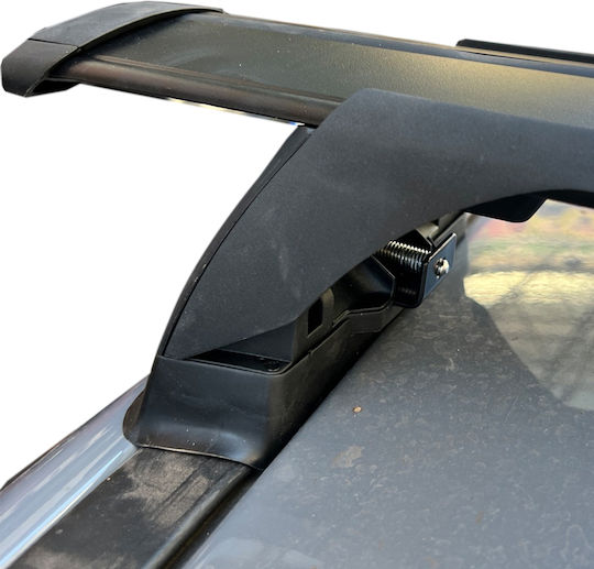Yakima Μπάρες Οροφής Αλουμινίου για Ford Ranger / Raptor 2022+ (Σετ με πόδια) Μαύρες