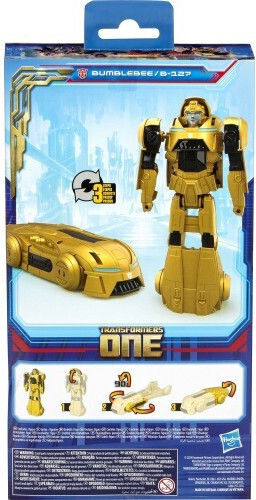 Action-Figur One Mega Changer Bumblebee Transformatoren 28cm.