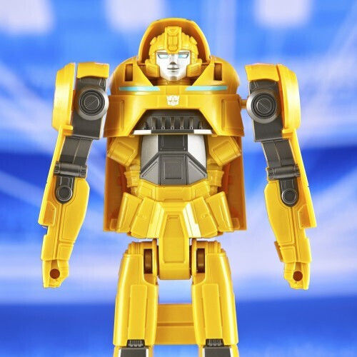 Action-Figur One Mega Changer Bumblebee Transformatoren 28cm.